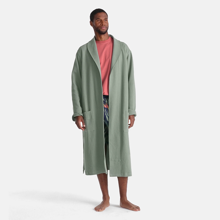 Essential waffled robe, Le 31, Shop Men's Bathrobes Online